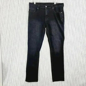 Buffalo David Bitton Axel-X Men's 36x34 Slim Stretched Black Wash